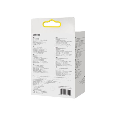 Ładowarka sieciowa Compact 2x USB 10.5W czarny BASEUS
