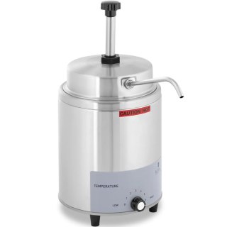 Podgrzewacz do sosów elektryczny z dyspenserem pompką 3.3 l 550 W Royal Catering