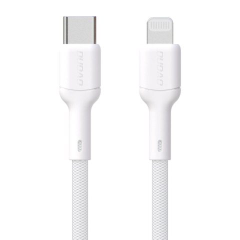 Kabel przewód USB-C - iPhone Lightning 30W 1m - biały DUDAO