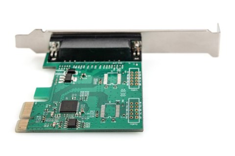 Karta rozszerzeń (Kontroler) LPT PCI Express, 1xDB25, Low Profile, Chipset: ASIX99100 Digitus