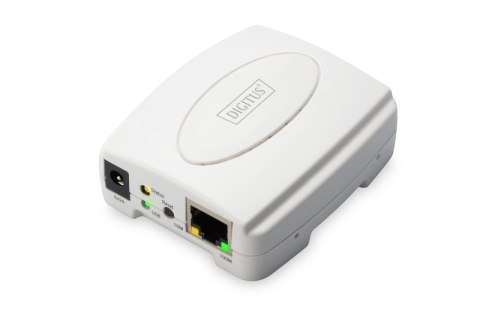 Serwer wydruku/Print server 1xUSB 2.0, 1xRJ45 Fast Ethernet 10/100Mbps Digitus
