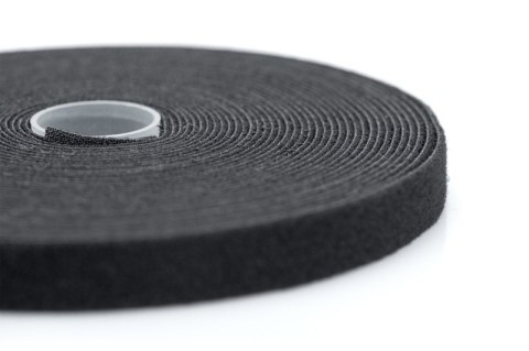 Taśma rzepowa do okablowania strukturalnego, szerokość 15 mm, rolka 10 m, kolor czarny Digitus