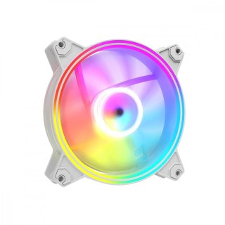 Wentylator ARGB 120x120x25 biały MODECOM