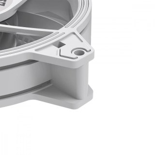 Wentylator ARGB 120x120x25 biały MODECOM