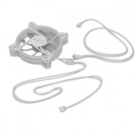 Wentylator ARGB 120x120x25 biały MODECOM