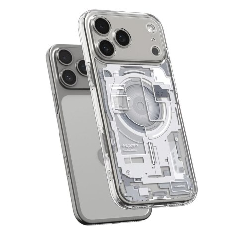 Etui case na iPhone 17 Pro Zero One Ultra Hybrid MagSafe - białe SPIGEN