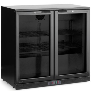 Lodówka chłodziarka barowa na napoje 2-drzwiowa LED 158 l 160 W 90x53x87 cm ARKTIC