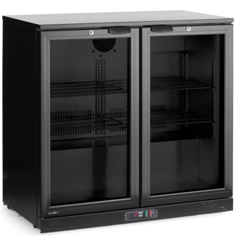 Lodówka chłodziarka barowa na napoje 2-drzwiowa LED 158 l 160 W 90x53x87 cm ARKTIC