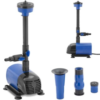 Pompa ogrodowa do fontanny stawu kaskady 4 dysze 1550 l/h 49 W Hillvert