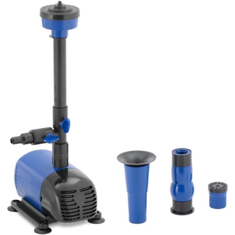 Pompa ogrodowa do fontanny stawu kaskady 4 dysze 1550 l/h 49 W Hillvert