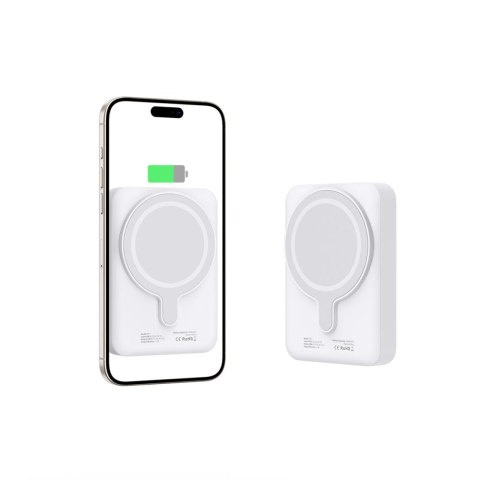 Powerbank magnetyczny 10000mAh LifeMag PB11 MagSafe 15W USB-C z kablem USB-C Tech-Protect