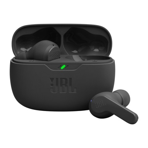 Słuchawki bezprzewodowe dokanałowe JBL Wave Beam Bluetooth 5.2 IP54 IPX2 - czarne JBL