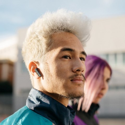 Słuchawki bezprzewodowe douszne JBL Wave 300 Bluetooth TWS - czarne JBL