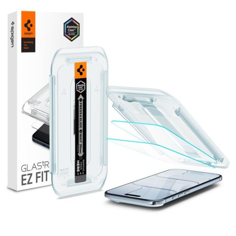 Szkło hartowane z aplikatorem na iPhone 17 Air Glas.TR EZ Fit Pro przezroczyste - 2 szt. SPIGEN