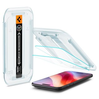 Szkło hartowane z aplikatorem na iPhone 17 Air Glas.TR EZ Fit Pro przezroczyste - 2 szt. SPIGEN