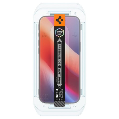 Szkło hartowane z aplikatorem na iPhone 17 Air Glas.TR EZ Fit Pro przezroczyste - 2 szt. SPIGEN
