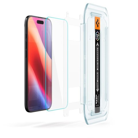 Szkło hartowane z aplikatorem na iPhone 17 Air Glas.TR EZ Fit Pro przezroczyste - 2 szt. SPIGEN