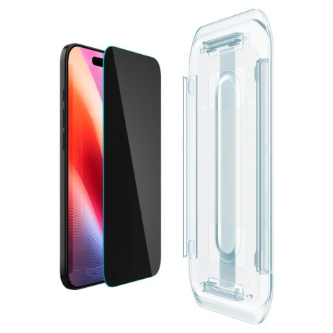 Szkło prywatyzujące z aplikatorem na iPhone 17 Air Glas.TR EZ Fit - 2 szt. SPIGEN
