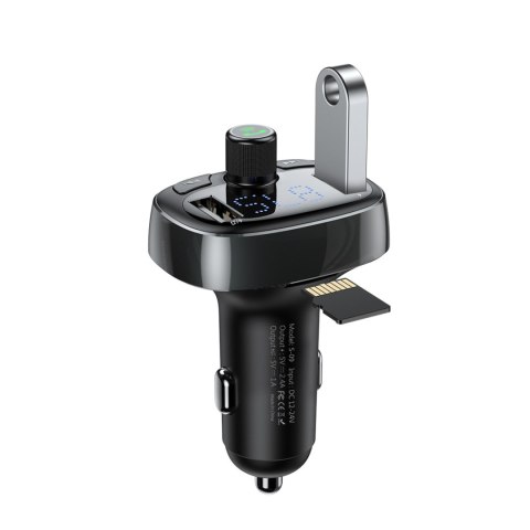 Transmiter FM Bluetooth z odtwarzaczem MP3 USB-A microSD BASEUS