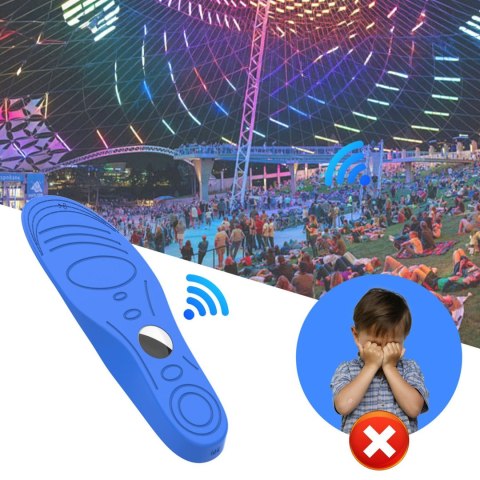 Wkładki do butów z miejscem na lokalizator AirTag 155-170mm - niebieskie HURTEL