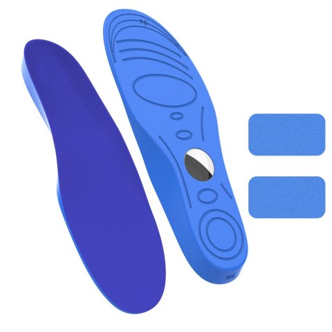 Wkładki do butów z miejscem na lokalizator AirTag 175-190mm - niebieskie HURTEL