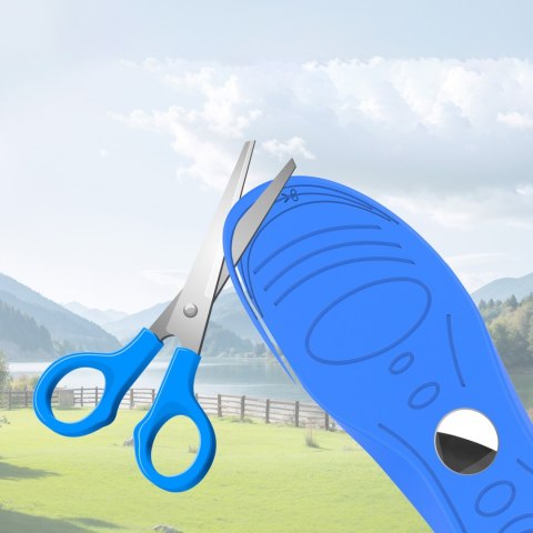 Wkładki do butów z miejscem na lokalizator AirTag 175-190mm - niebieskie HURTEL