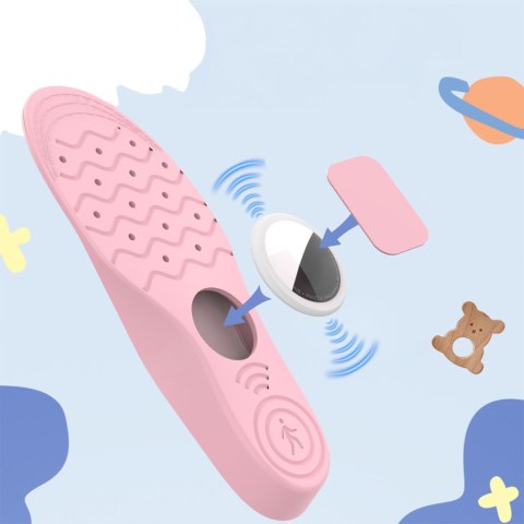 Wkładki do butów z miejscem na lokalizator AirTag 175-190mm - różowe HURTEL