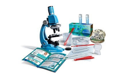Zestaw Naukowa Zabawa Super Mikroskop Język Polski Clementoni 50755 Clementoni