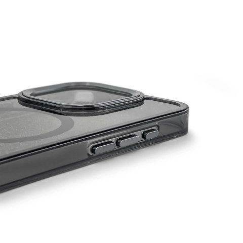 Etui brokatowe na Samsung Galaxy S25 Edge MagSafe Glitter Case - czarne HURTEL