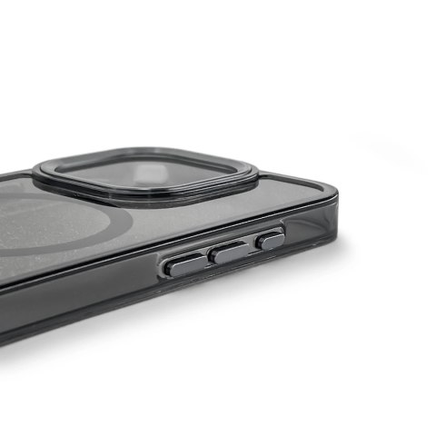 Etui brokatowe na iPhone 17 MagSafe Glitter Case - czarne HURTEL