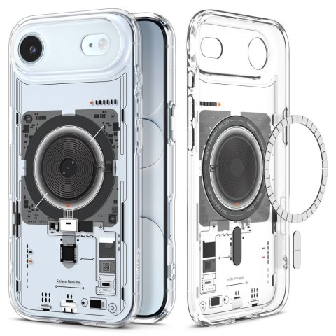 Etui case na iPhone 17 Air MagSafe Ultra Hybrid Neo One - przezroczyste SPIGEN