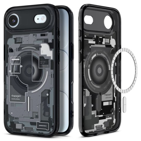 Etui case na iPhone 17 Air MagSafe Ultra Hybrid Zero One - czarne SPIGEN