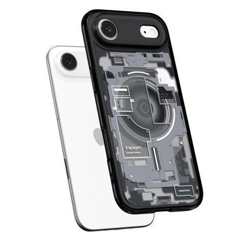 Etui case na iPhone 17 Air MagSafe Ultra Hybrid Zero One - czarne SPIGEN