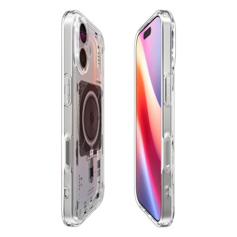 Etui case na iPhone 17 MagSafe Ultra Hybrid Neo One - przezroczyste SPIGEN