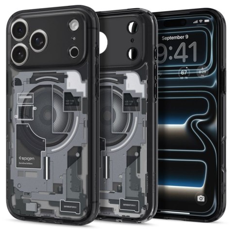 Etui case na iPhone 17 Pro Max MagSafe Ultra Hybrid Neo One - czarne SPIGEN