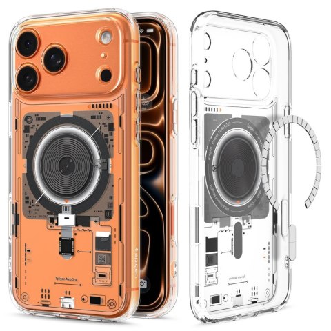 Etui case na iPhone 17 Pro MagSafe Ultra Hybrid Neo One - przezroczyste SPIGEN