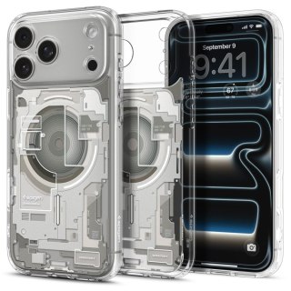 Etui case na iPhone 17 Pro MagSafe Ultra Hybrid Zero One - tytanowe SPIGEN