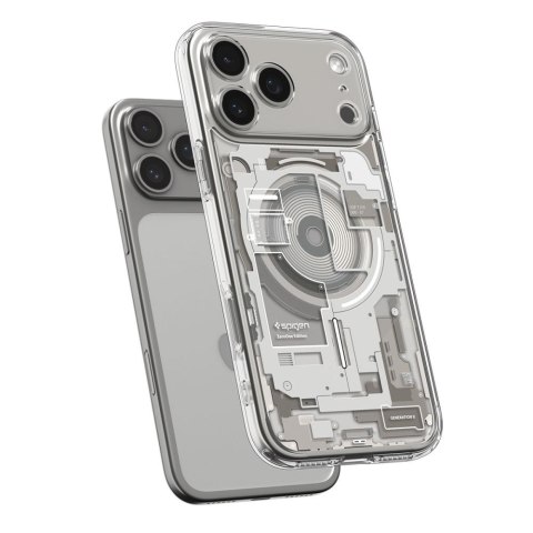 Etui case na iPhone 17 Pro MagSafe Ultra Hybrid Zero One - tytanowe SPIGEN
