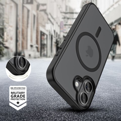 Etui case plecki na iPhone 17 MagSafe MagMat - czarny mat Tech-Protect