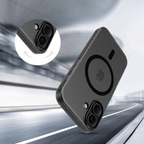 Etui case plecki na iPhone 17 MagSafe MagSlim - czarny mat Tech-Protect