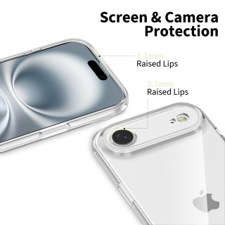Etui case pokrowiec na iPhone 17 Air FlexAir - przezroczyste Tech-Protect