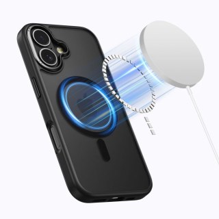 Etui ochronne case na iPhone 17 MagSafe MagEdge - czarny mat Tech-Protect