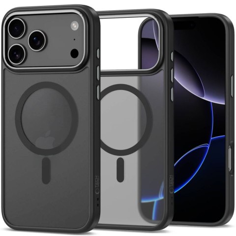 Etui ochronne case na iPhone 17 Pro MagSafe CamEdge - przezroczysto-matowe Tech-Protect