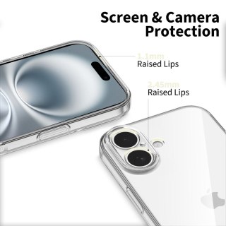 Etui ochronne plecki case na iPhone 17 FlexAir - przezroczyste Tech-Protect