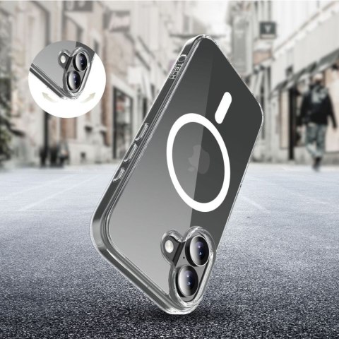 Etui pokrowiec case na iPhone 17 MagSafe FlexAir Hybrid - przezroczyste Tech-Protect