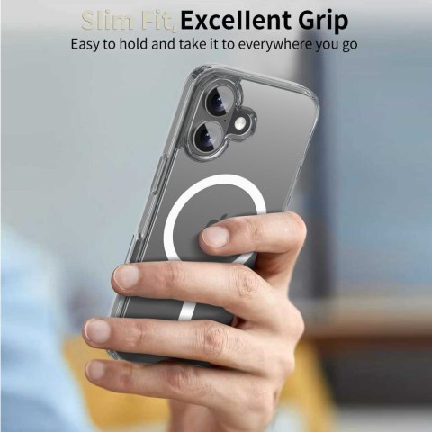 Etui pokrowiec case na iPhone 17 MagSafe FlexAir Hybrid - przezroczyste Tech-Protect