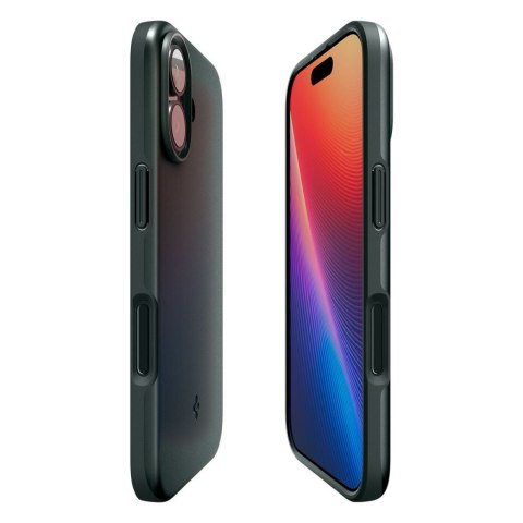 Etui pokrowiec case na iPhone 17 MagSafe Thin Fit - zielone SPIGEN