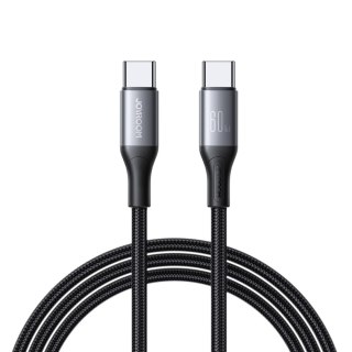 Kabel przewód S-A28 z oplotem USB-C 60W 2m - czarny JOYROOM