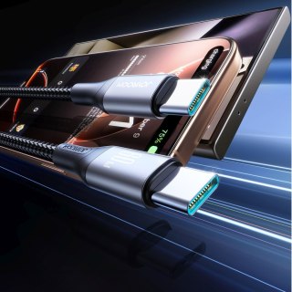 Kabel przewód S-A28 z oplotem USB-C 60W 2m - czarny JOYROOM