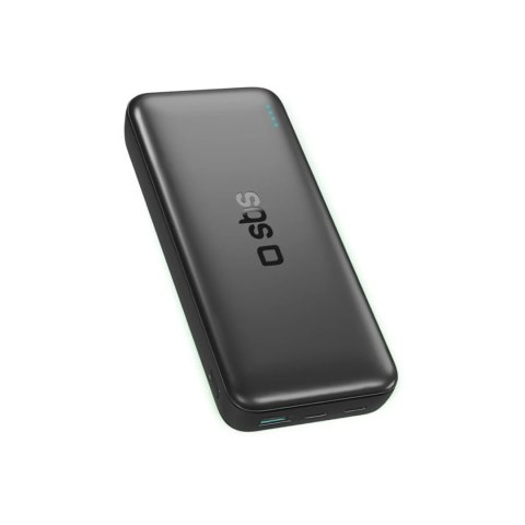 Powerbank 20000mAh 10W USB-A USB-C Infinity LiFePo4 - czarny SBS